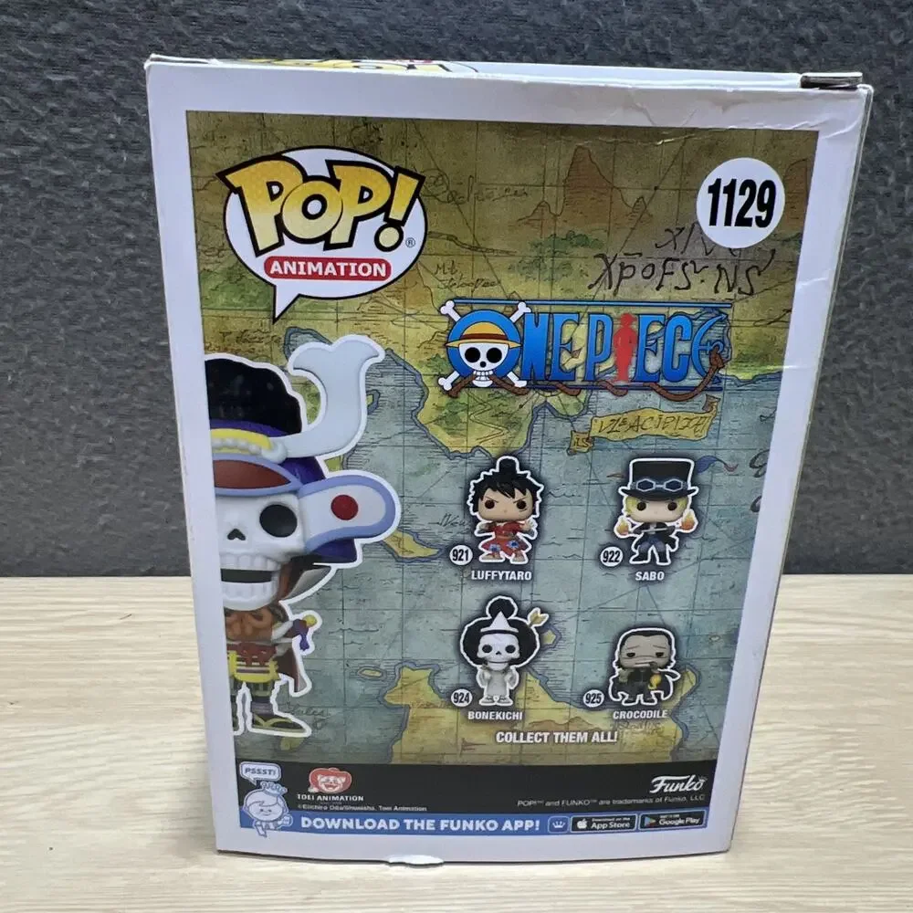 FUNKO POP! Animation One Piece Samurai Brook #1129 Shop Exclusive Read